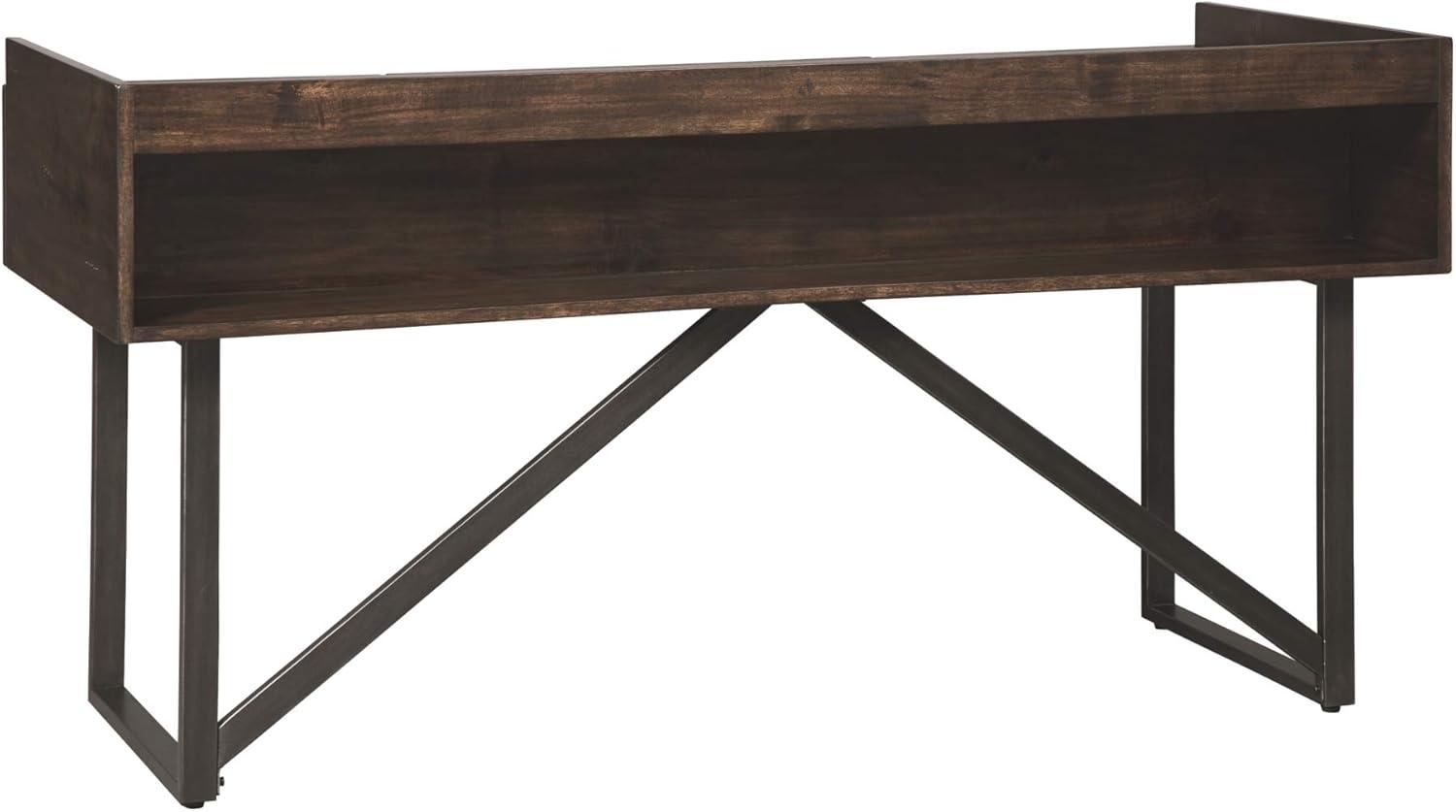 Signature Design by Ashley Contemporary Starmore 63" Home Office Desk Brown