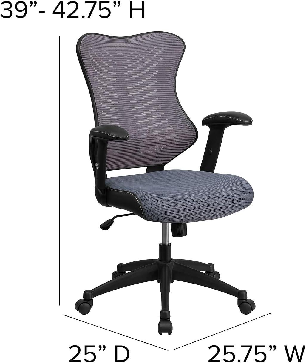 Siwar High-Back Designer Ergonomic Office Chair with Adjustable Armrests