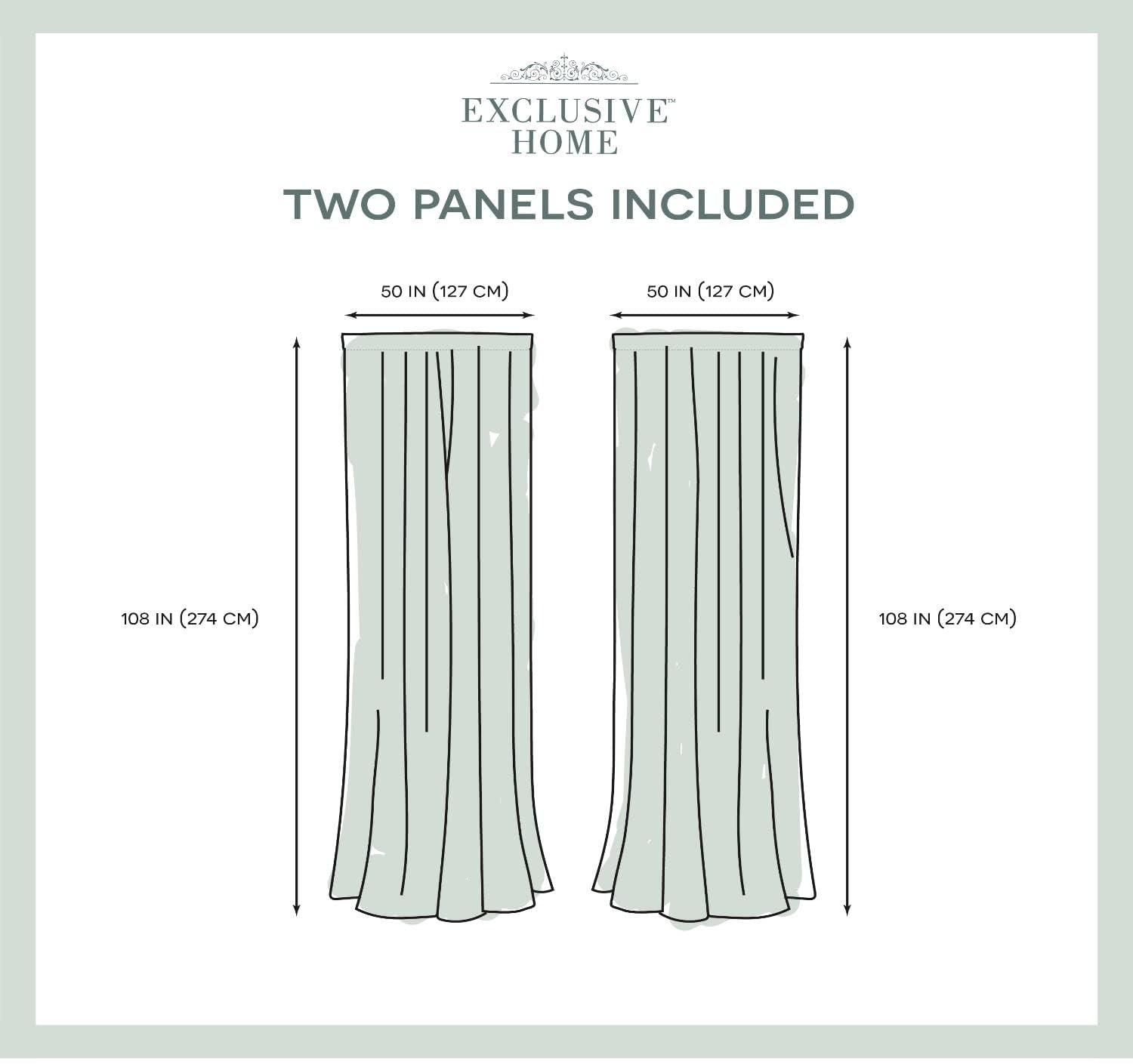 Amalgamated Textiles Darma Synthetic Sheer Curtain Pair
