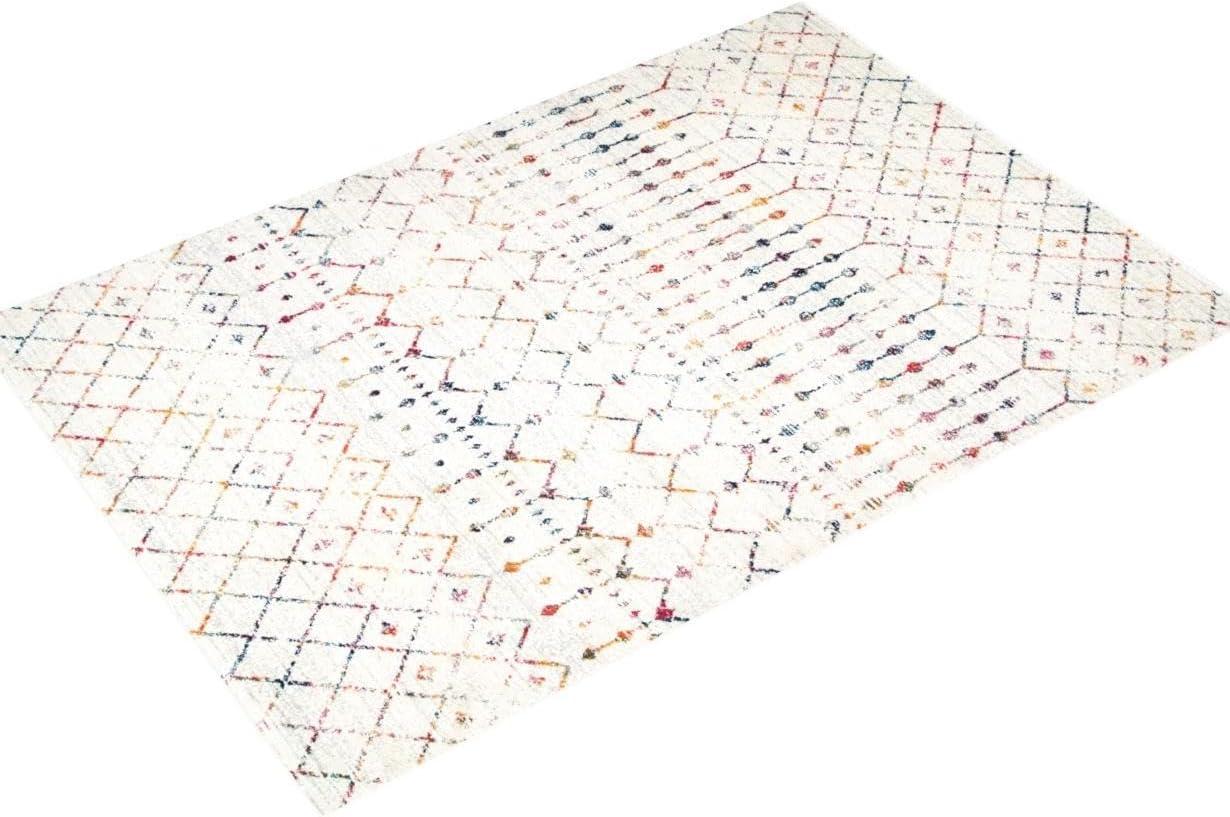 nuLOOM Moroccan Blythe Light Multi 8' x 10' Transitional Area Rug