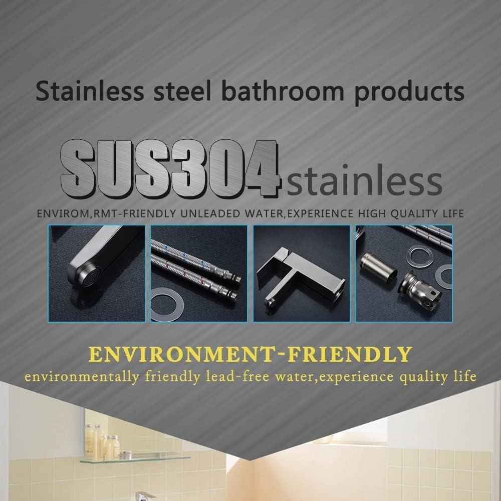 AA Warehousing Single-Hole Single-handle Bathroom Faucet YPG417