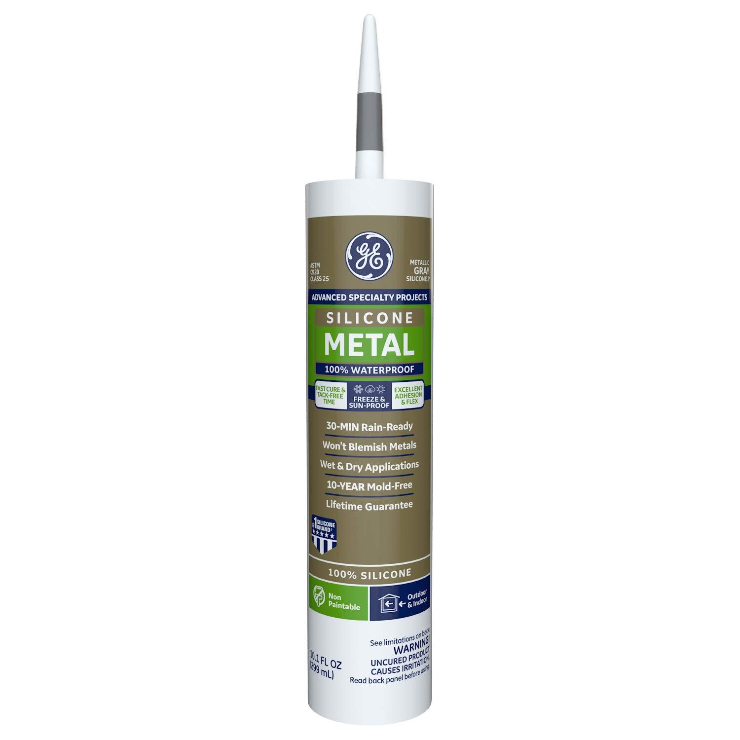 Ge Sealant,10.1 oz.,Alum and Metal 2816710