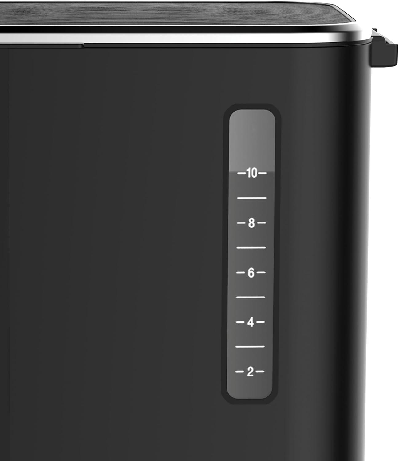 Capresso 49605 10-Cup Touchscreen Coffee Maker with Thermal Carafe - Black