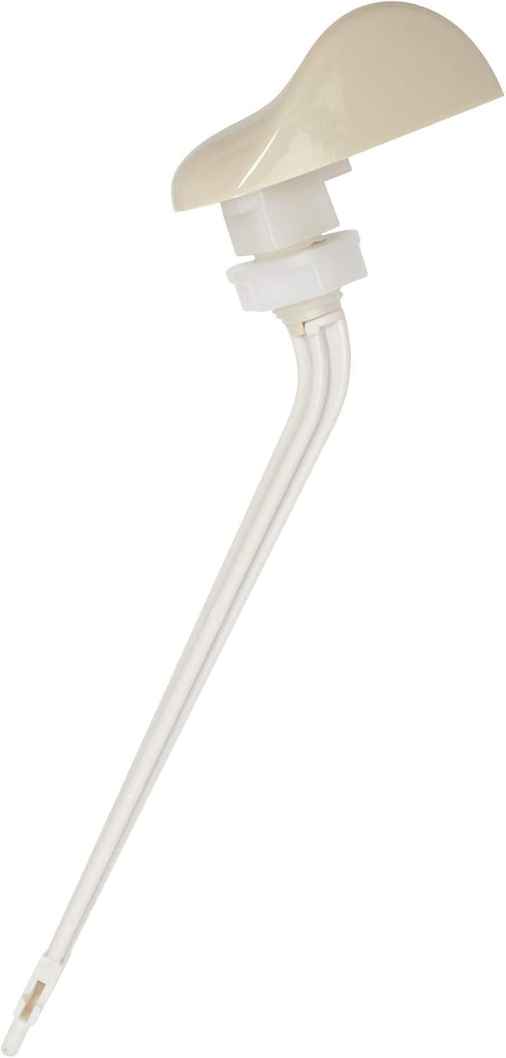 Bone Plastic Left Hand Trip Lever for Toilets