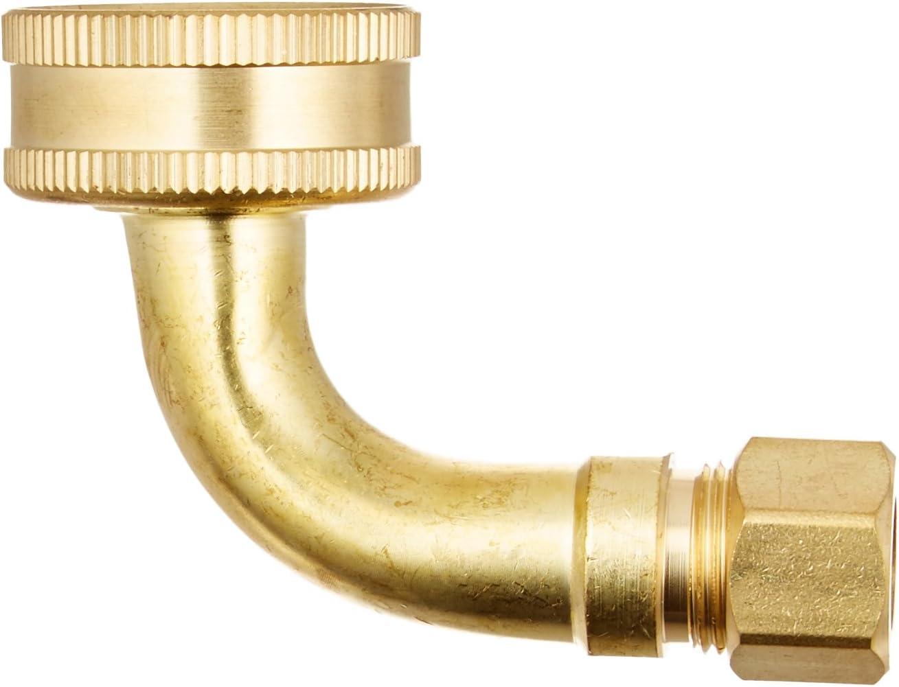 Plumb Pak 3/8" x 3/4" Lead-Free Brass Dishwasher Elbow