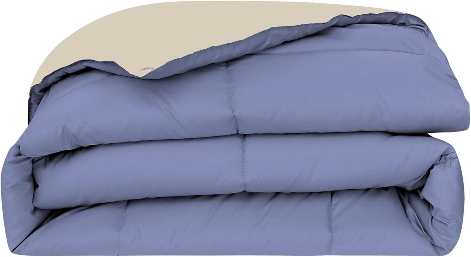 Modern Threads Modern Threads Comforter Duvet Insert, Reversible Quilted Down Alternative Comforter with Corner Tabs, All Season Bedding