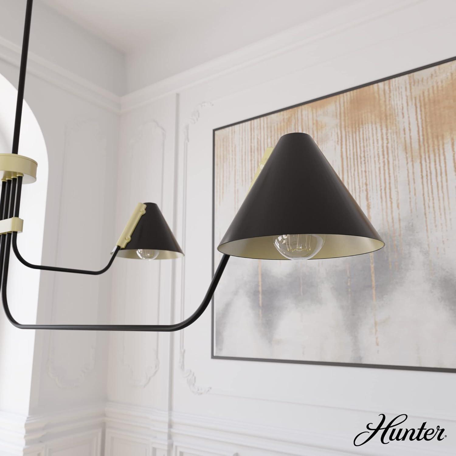 4-Light Grove Isle Chandelier - Hunter Fan