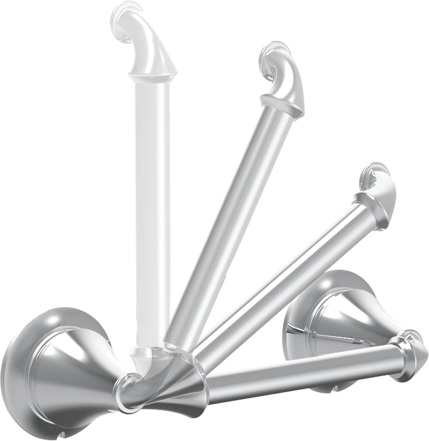Linden™ Wall Mount Pivot Arm Toilet Paper Holder Bath Hardware Accessory
