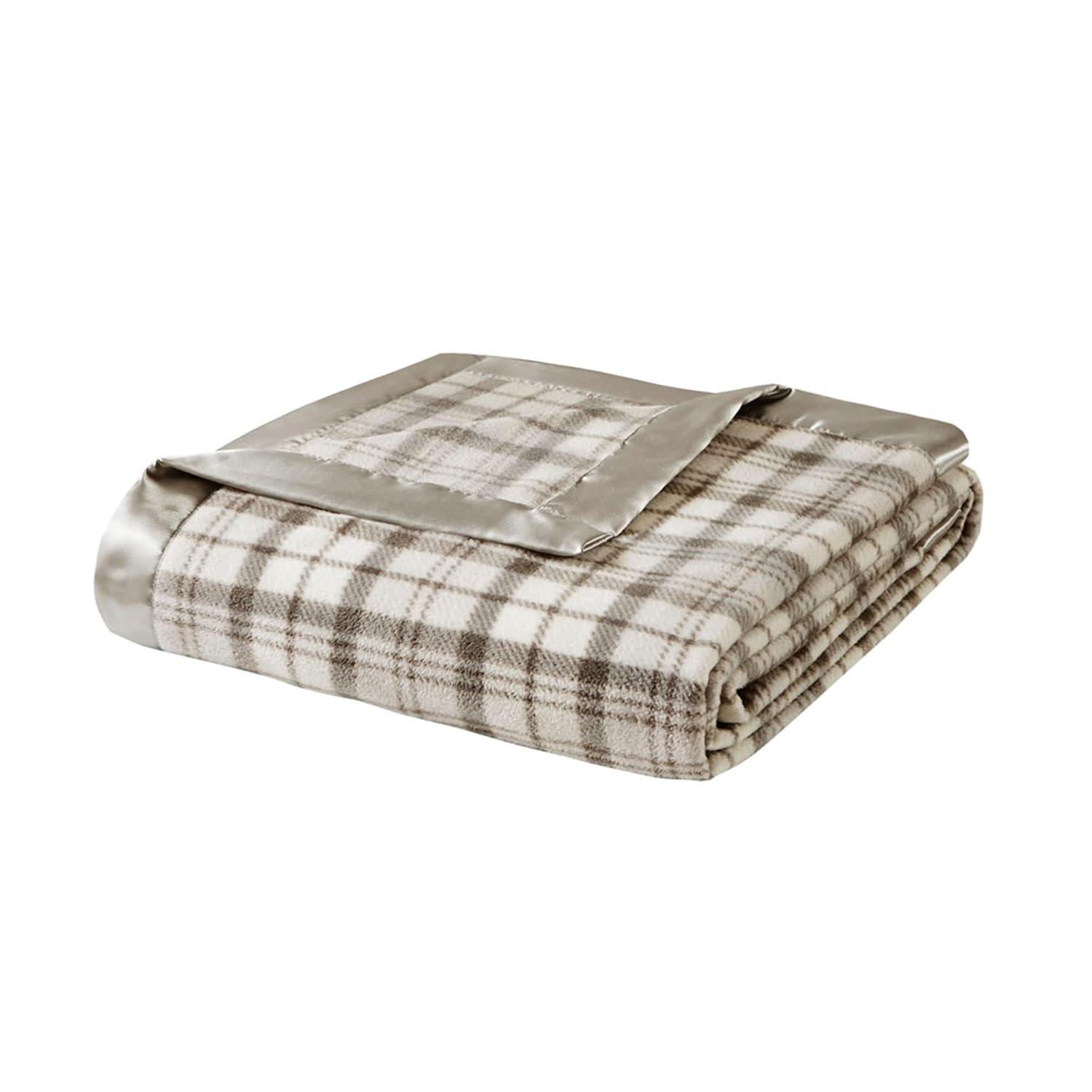 Premium Microfleece Blanket - Unmatched Softness and Luxury | Lightweight and Cozy Year-Round Comfort | Matte Satin Binding for Elegance | Durable and Long-lasting