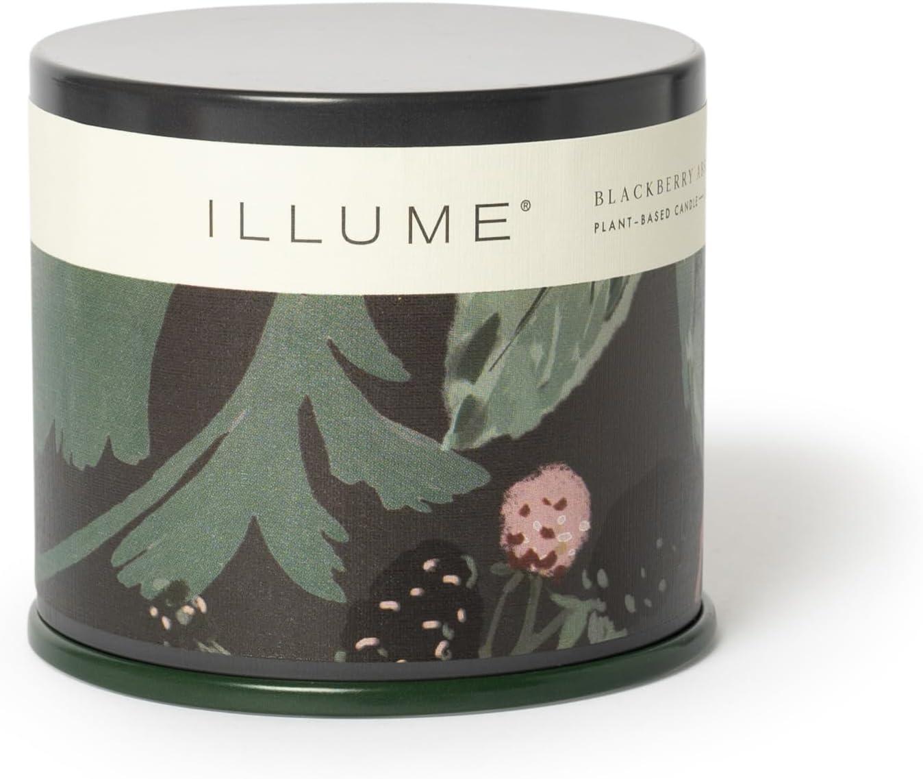 ILLUME Beautifully Done Essentials Blackberry Absinthe Statement Glass Scented Candle