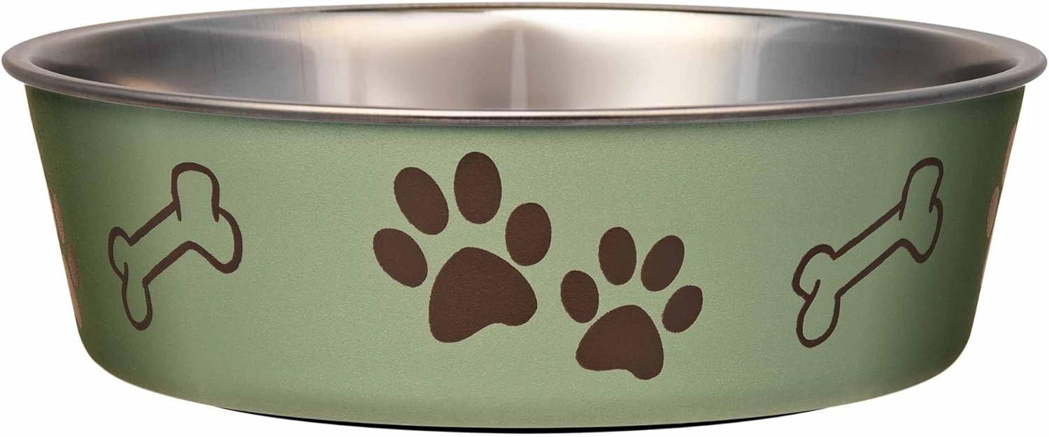 Loving Pets Bella Bowls Artichoke Medium, 1.0 CT for Dogs