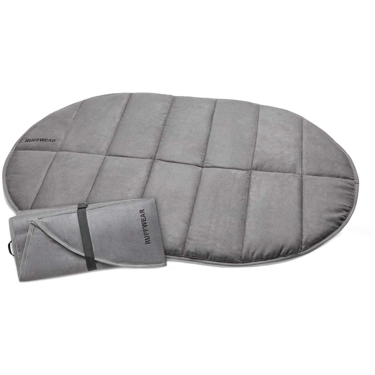 Ruffwear, Highlands Dog Pad, Portable Dog Bed for Outdoor Use, Cloudburst Gray, Large