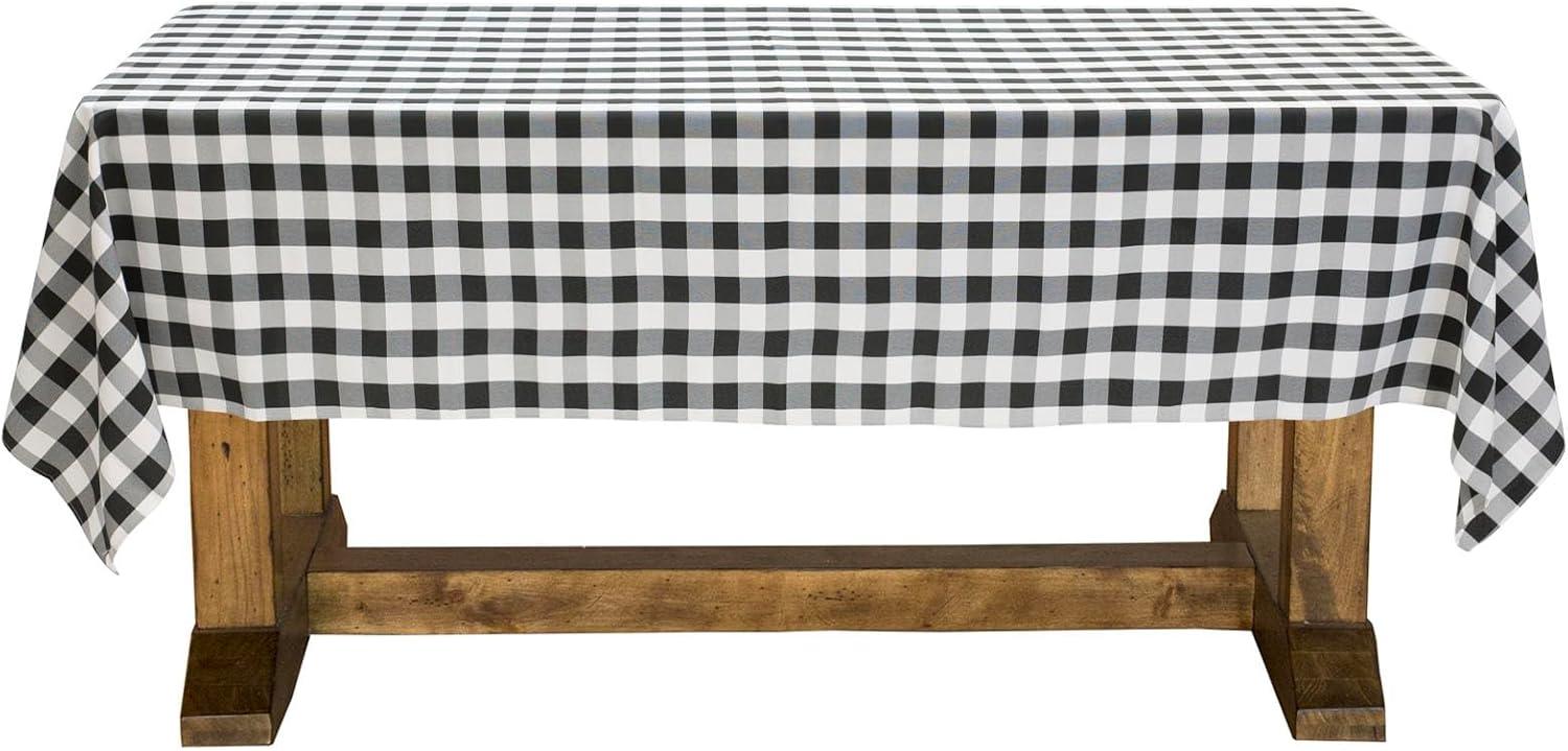 Lann's Linens Rectangular Checkered Tablecloth
