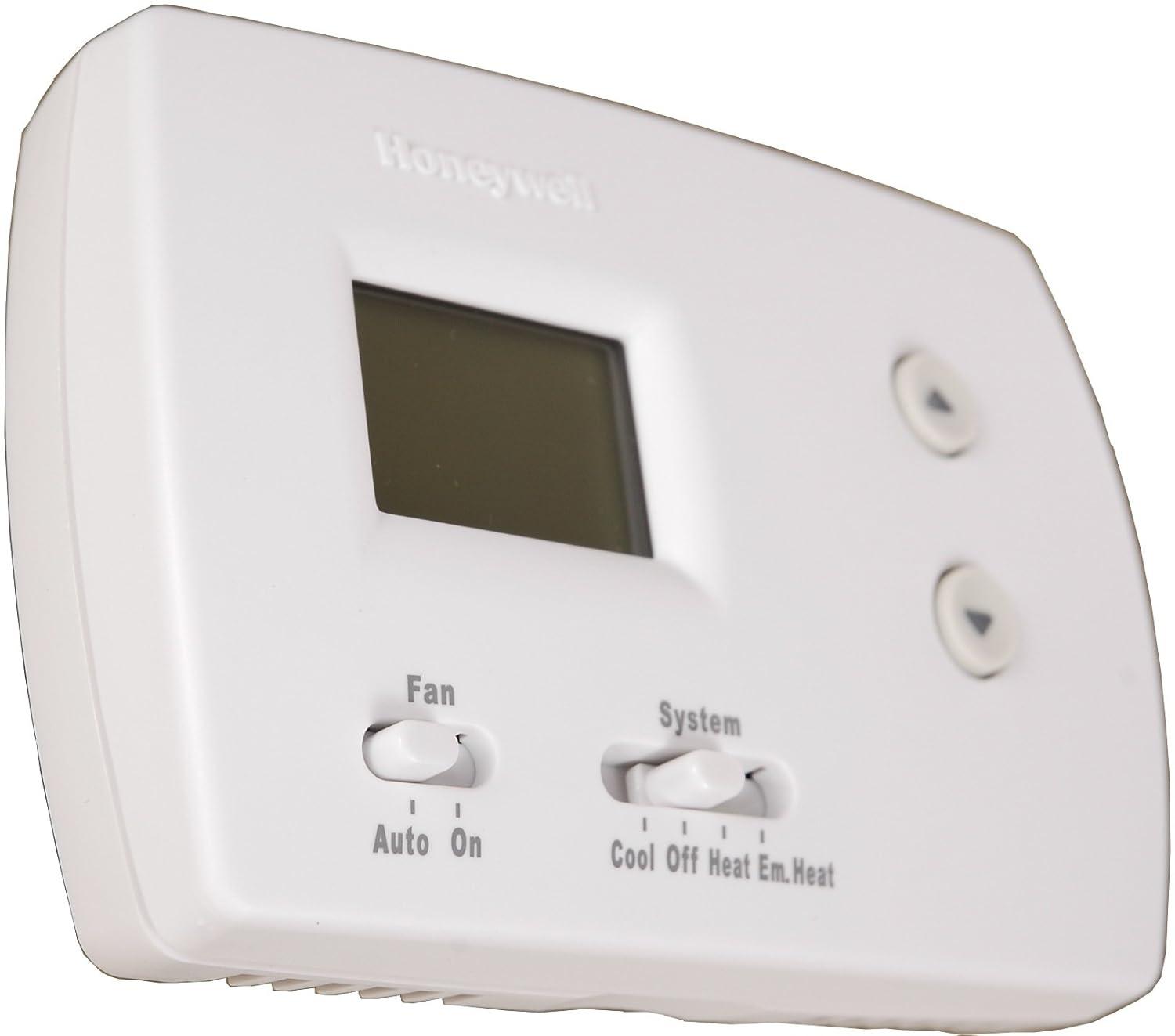 Honeywell TH3210D1004 Digital White Non-Programmable Thermostat