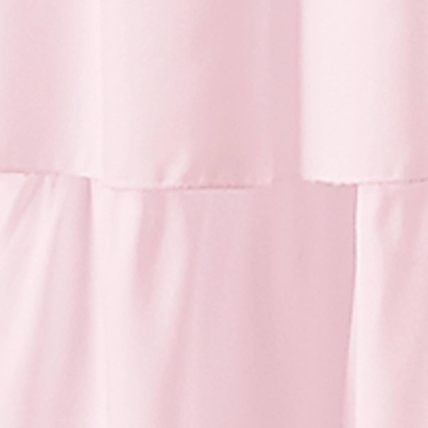 Red Barrel Studio® Flounced Solid Color Semi-Sheer Rod Pocket Single Curtain Panel