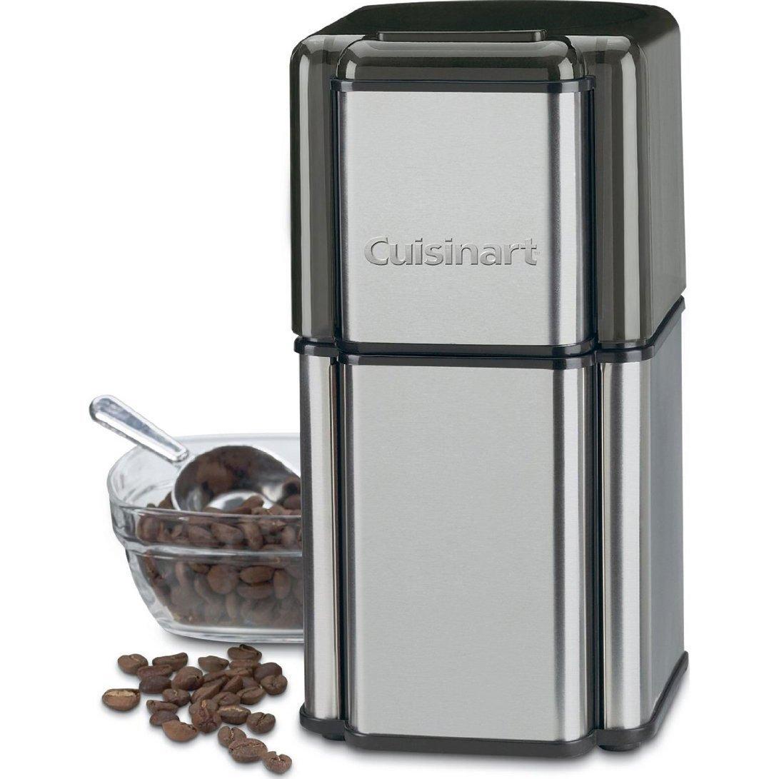 Cuisinart Grind Central Coffee Grinder with Built-In Safety Interlock, Stainless Steel Blades, Convenient Cord Storage, Dishwasher Safe Bowl and Lid