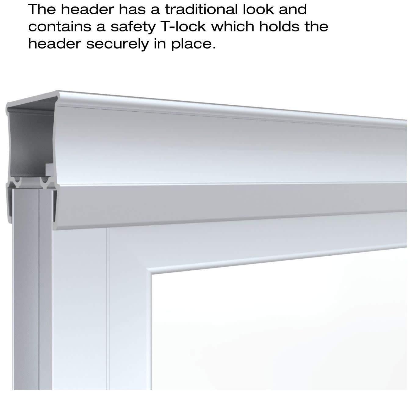 Basco Deluxe 71.5" High x 59" Wide Bypass Framed Shower Door with Clear Glass