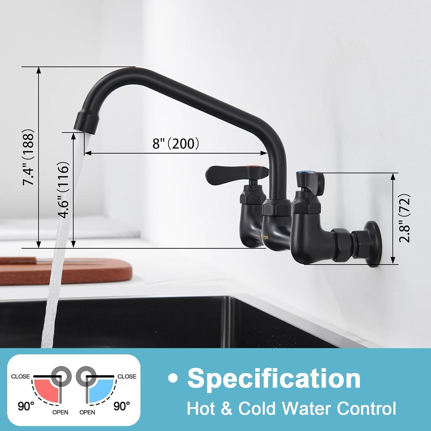 VIBRANTBATH Kitchen Faucet