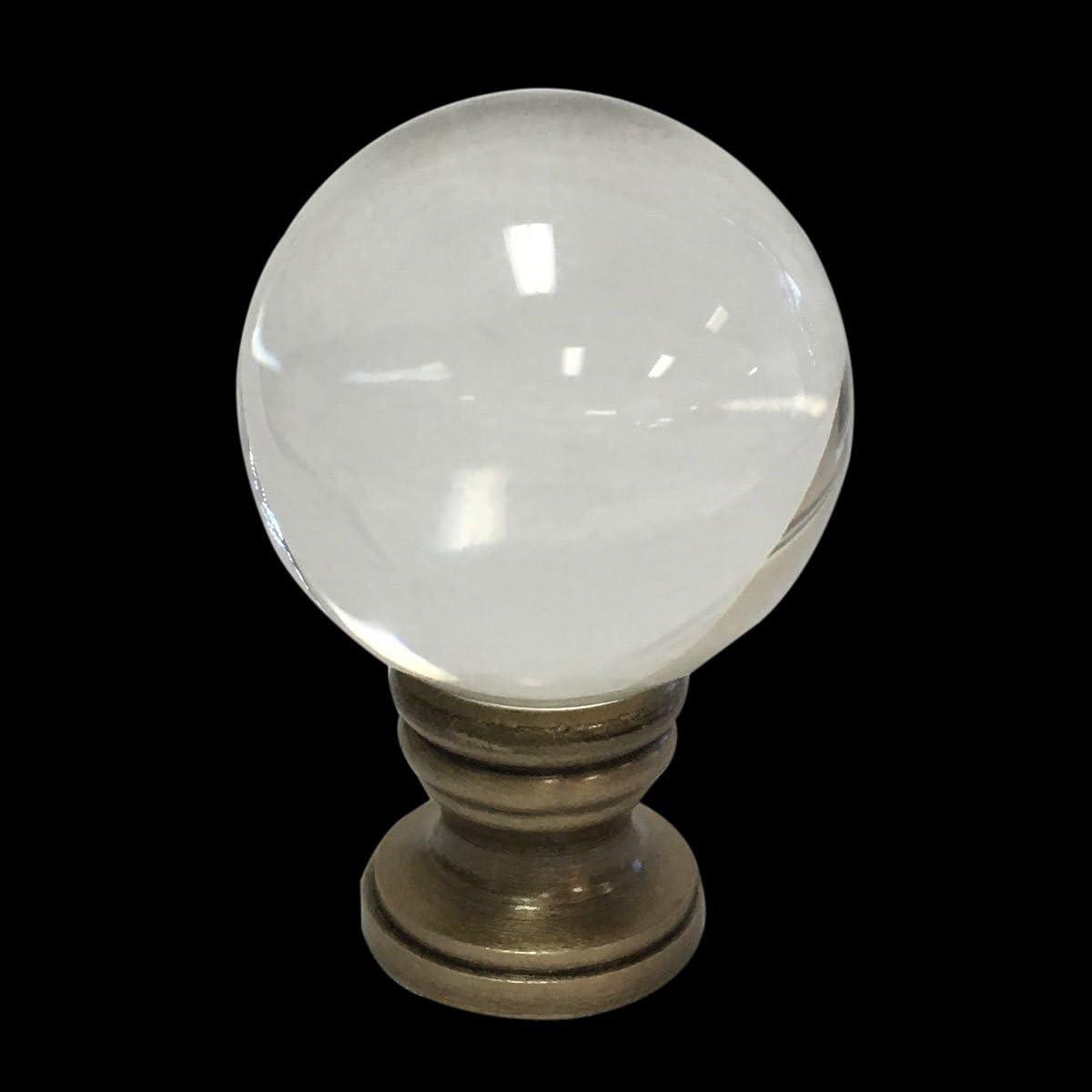 Crystal Ball Lamp Finial