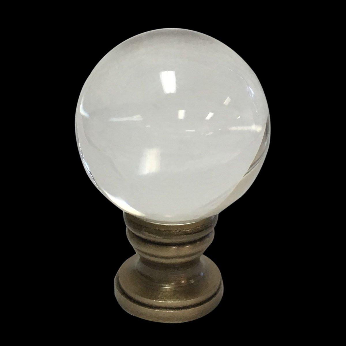 Crystal Ball Lamp Finial