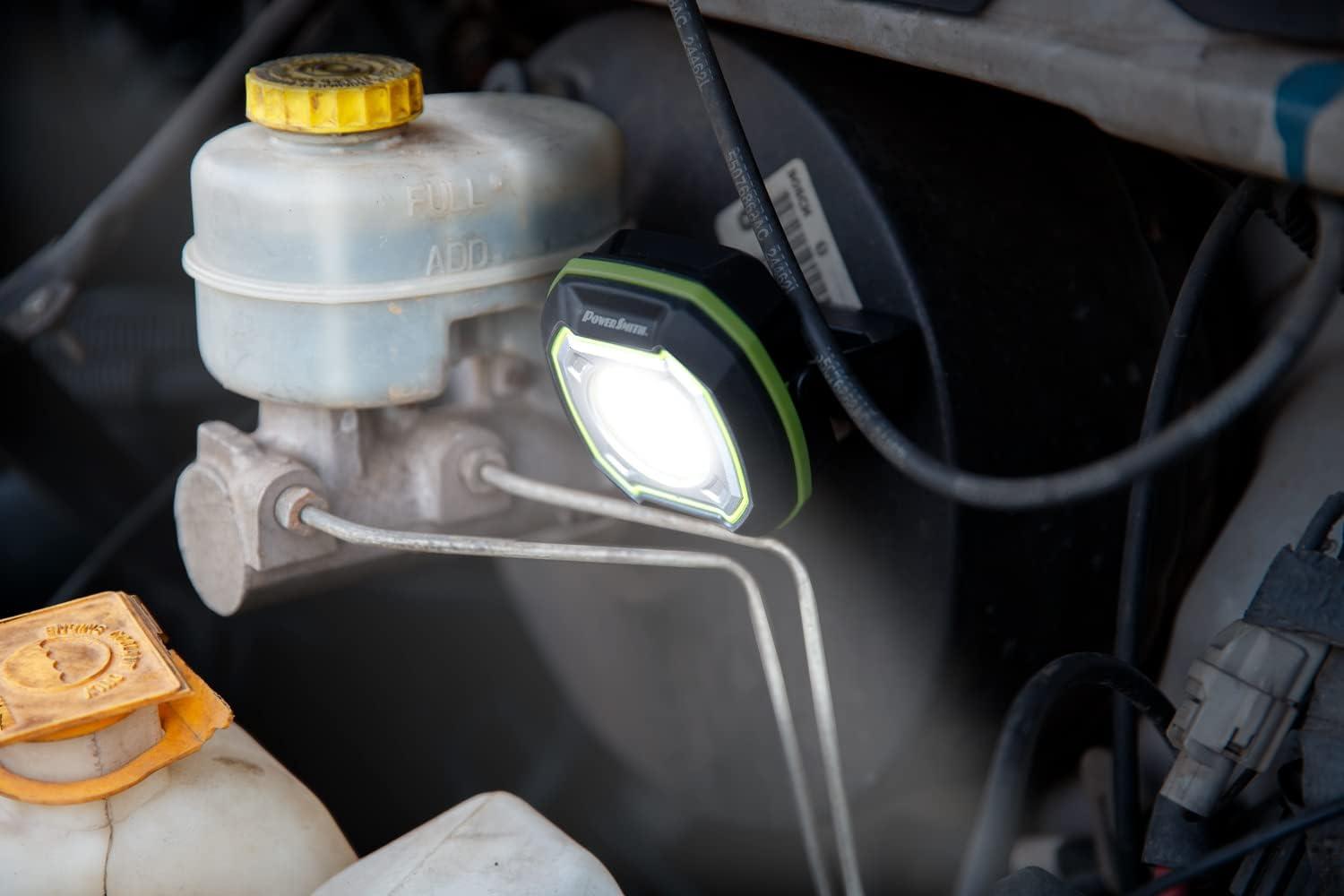 PowerSmith 800 Lumen Rechargeable Hand-Held Flashlight, LED Spot and Flood Light