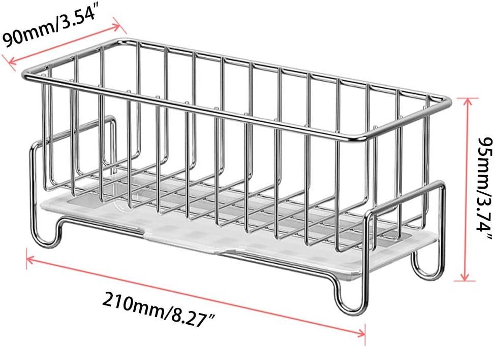 Kitchen Countertop Stainless Steel Organizer for Cleaning Tools Holder