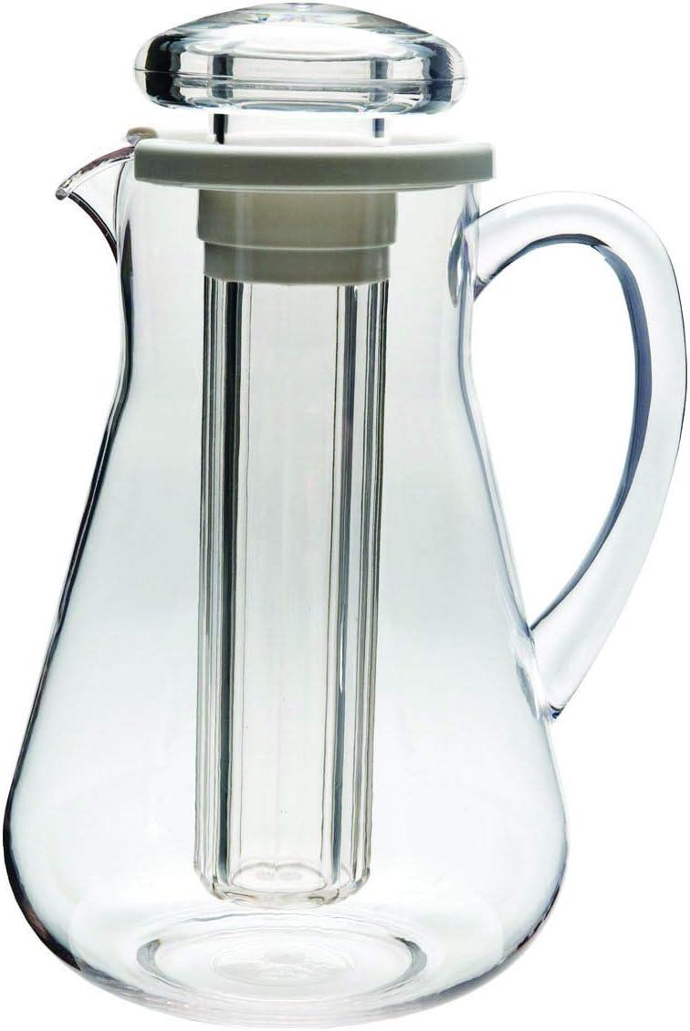 Service Ideas MWP Pitcher Plastic Pitcher with Ice Tube | Wayfair