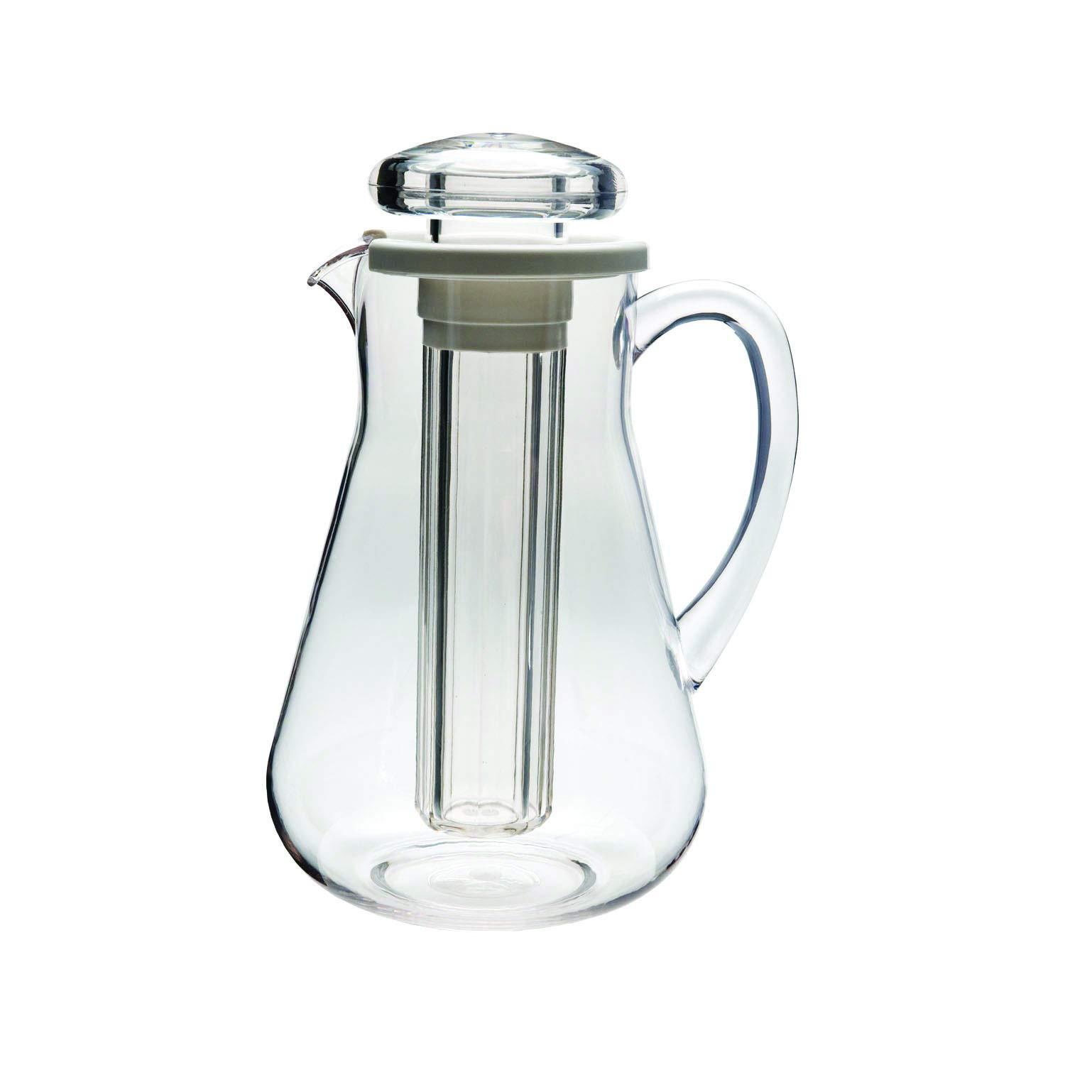 Service Ideas MWP Pitcher Plastic Pitcher with Ice Tube | Wayfair
