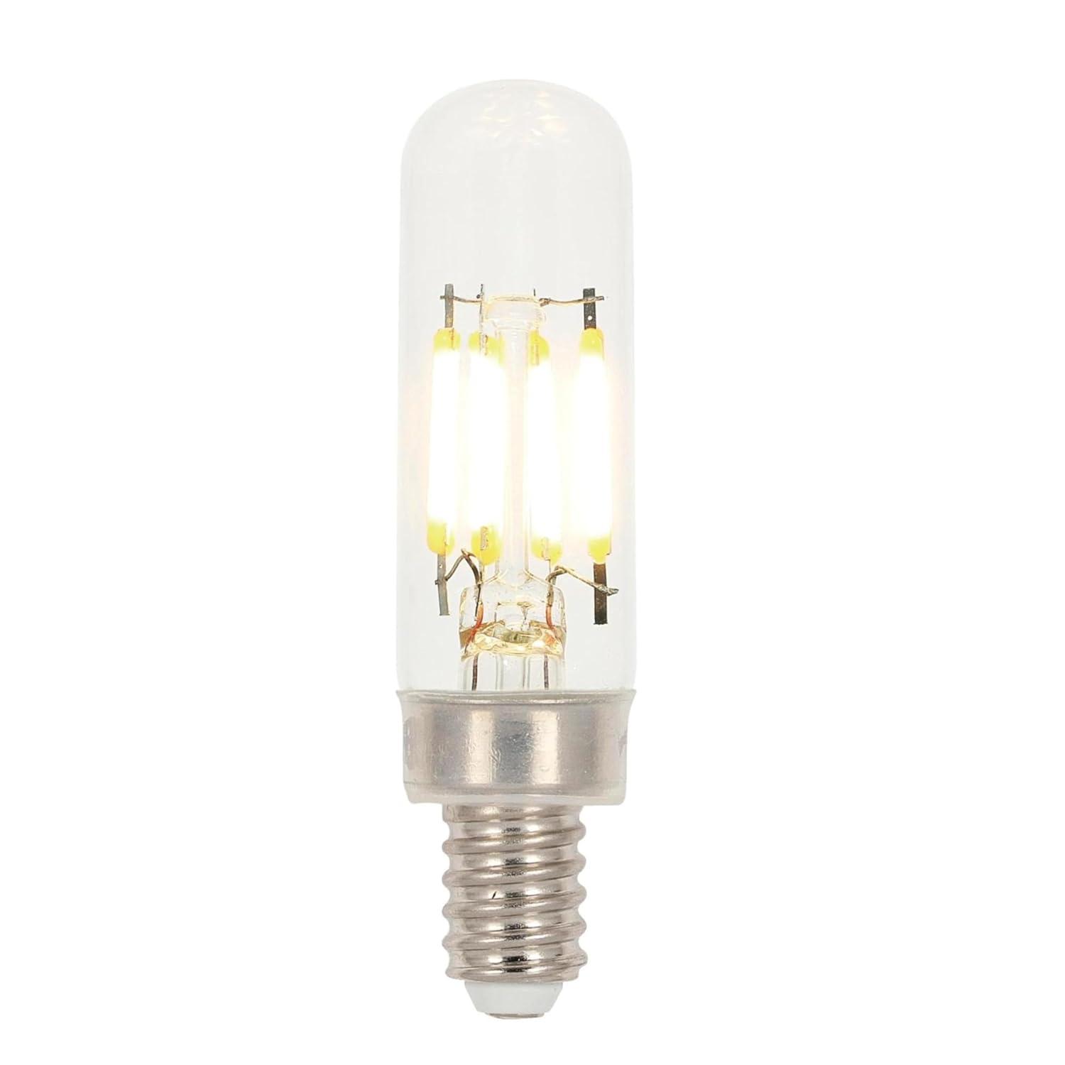 Clear Tubular LED Filament Bulb with Dimmable Feature
