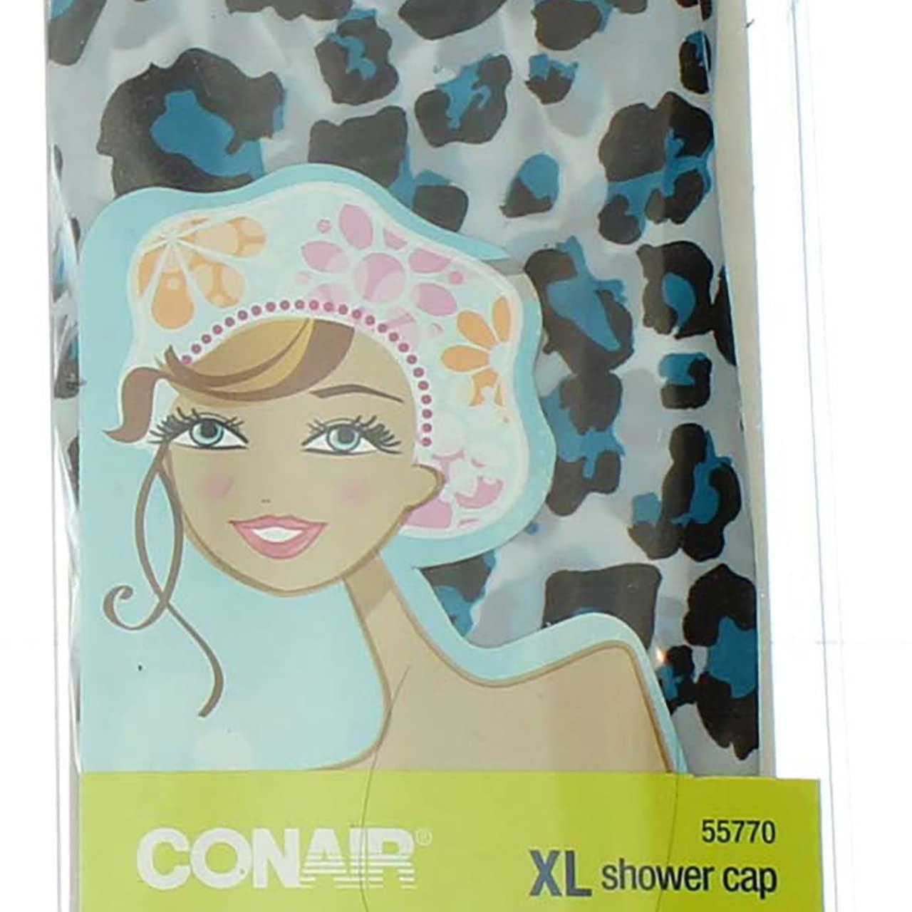 Conair Shower Cap, XL, Printed