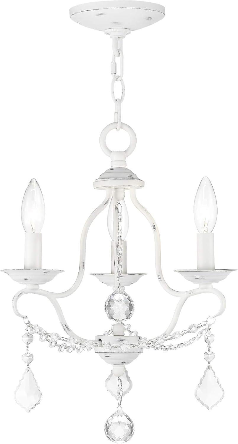 Livex Lighting - Chesterfield - 3 Light Mini Chandelier in French Country Style