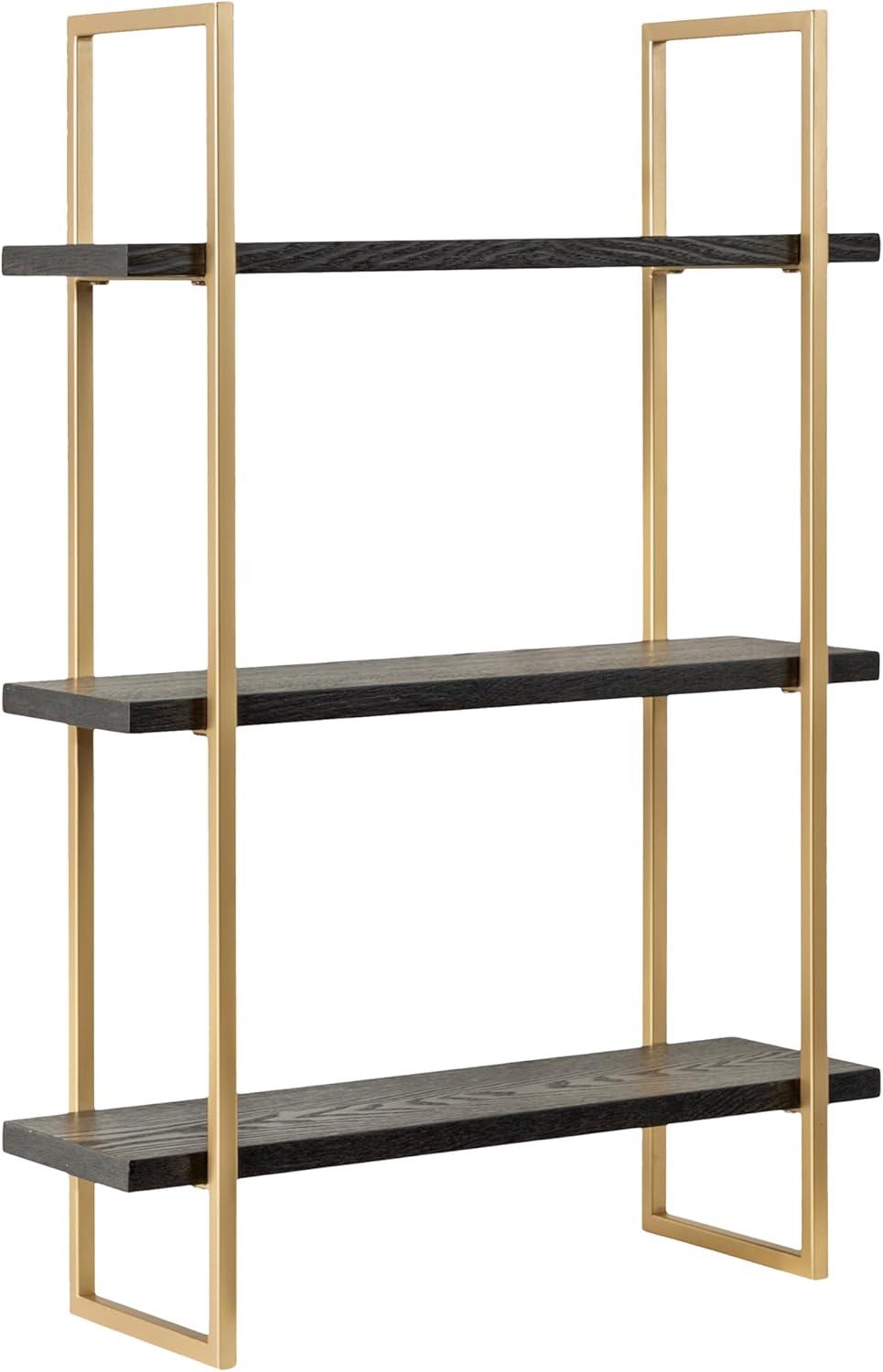 Kate and Laurel 3 Piece Solid Wood Tiered Shelf