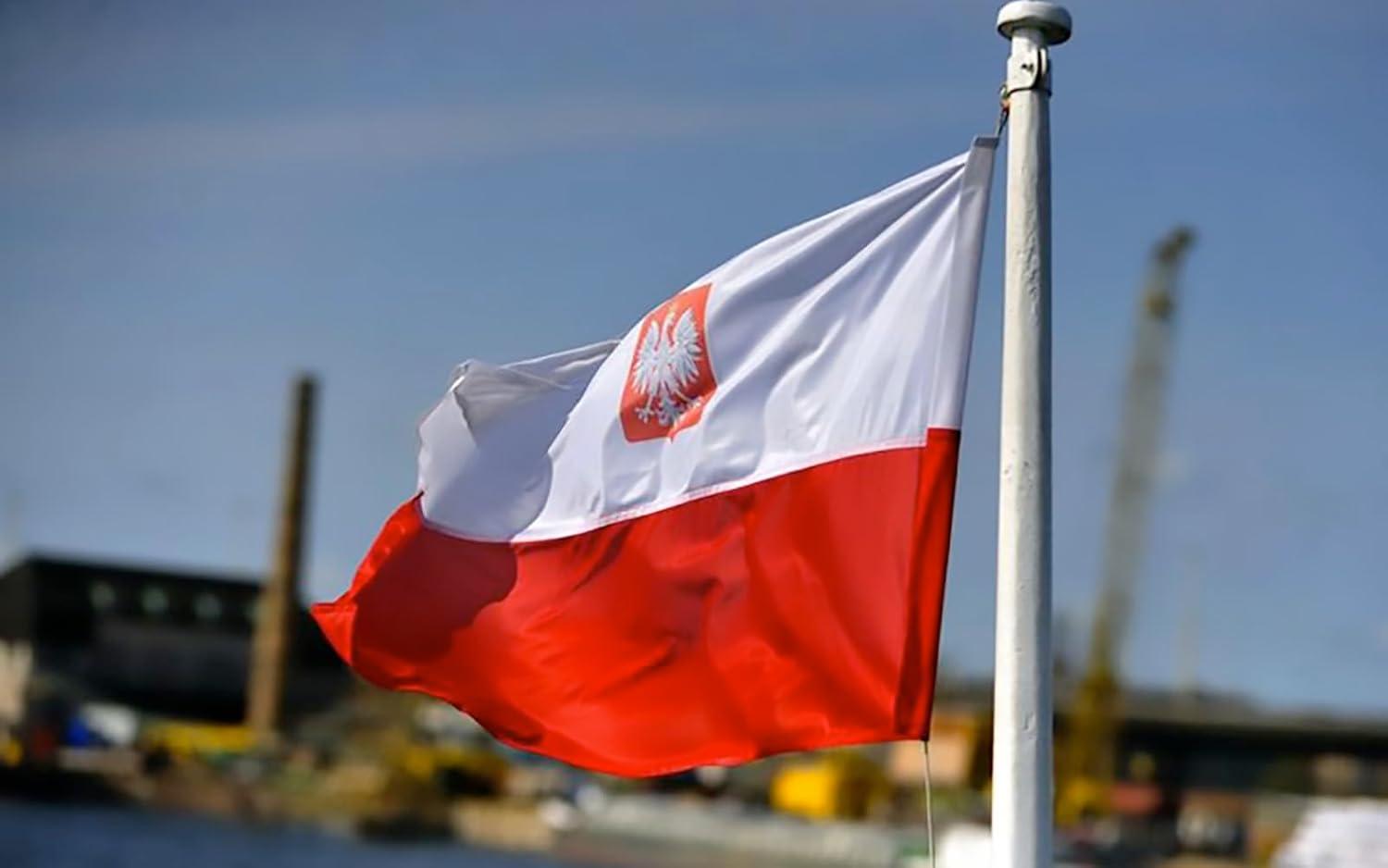 3x5 FT Poland Polish Polska Eagle Flag Made with Printed Nylon Flag Ships Fast