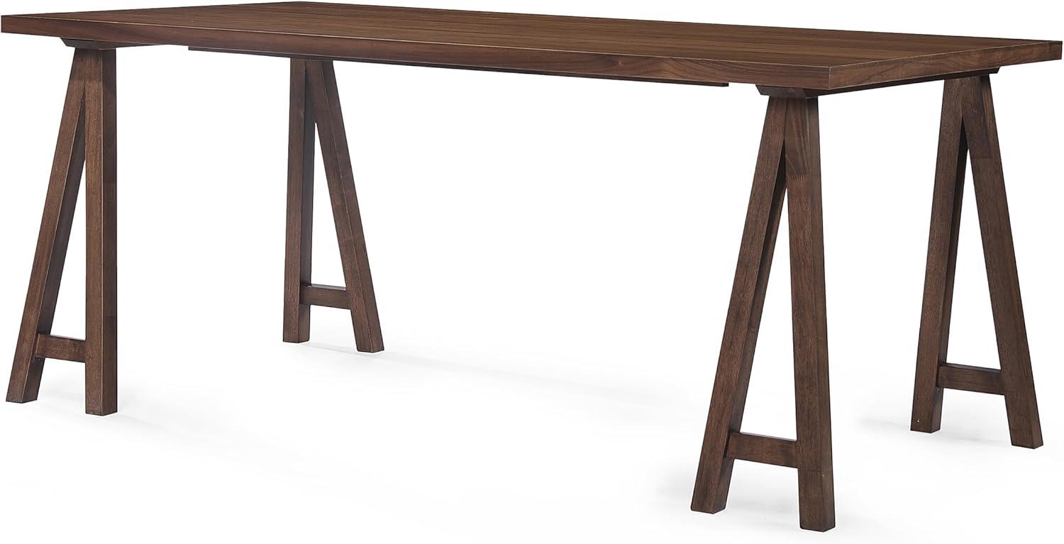 Sabine 71" Rectangular Farmhouse Wood Dining Table: Seats 8, Rubberwood & Oak - Christopher Knight Home