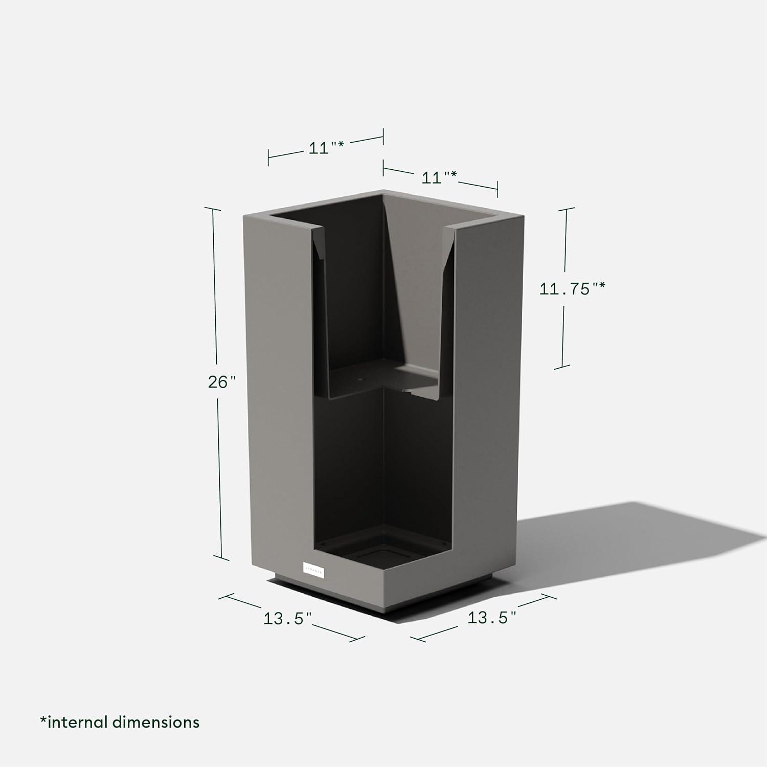 Block Series Pedestal Planter