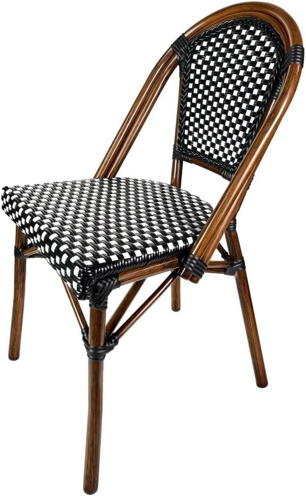 Chivari Armless French Patio Dining Chivari Chair, 2 Chair Bundle by Chivari (Set of 2)