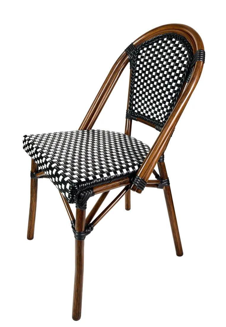 Chivari Armless French Patio Dining Chivari Chair, 2 Chair Bundle by Chivari (Set of 2)