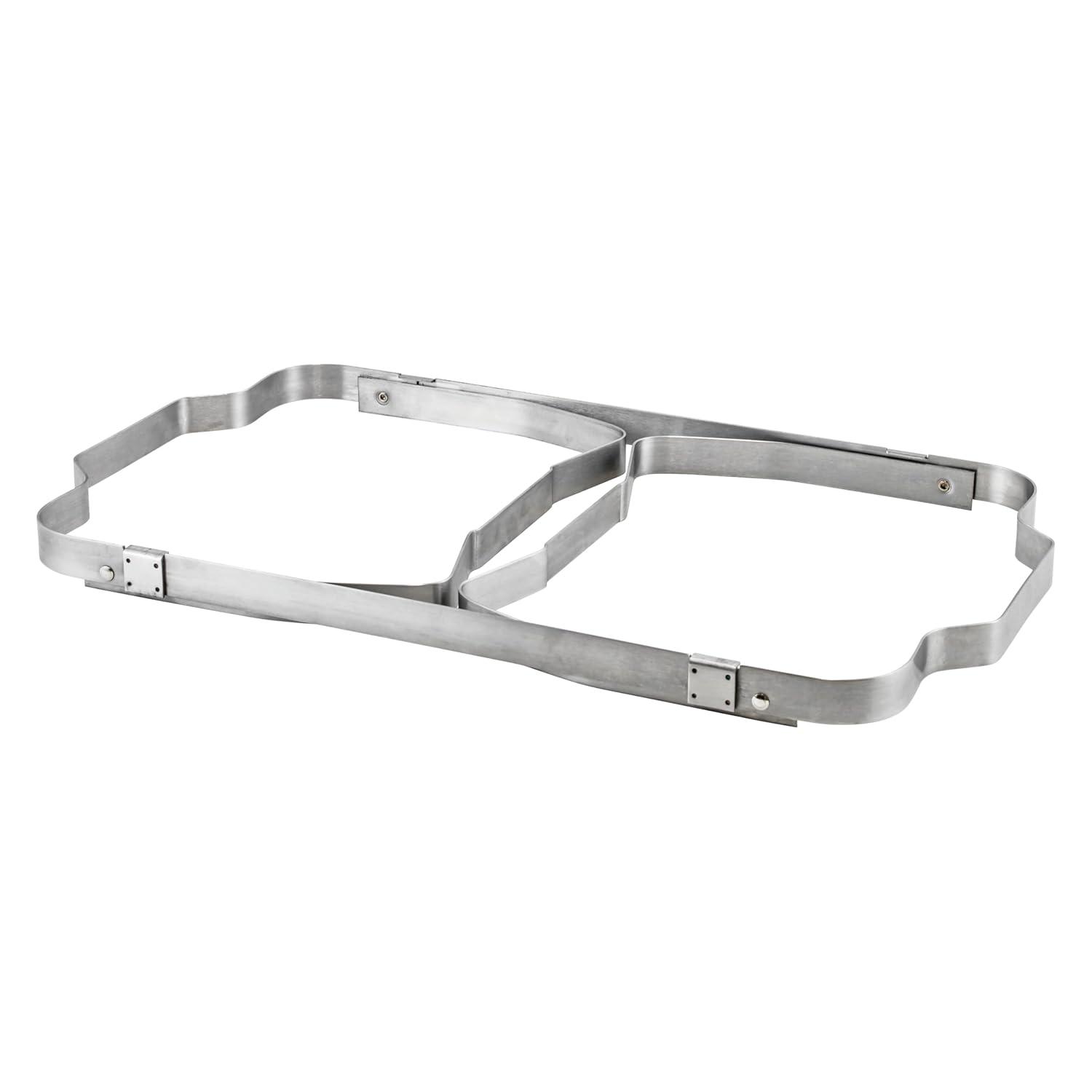 Full-Size Silver Stainless Steel Catering Chafer with Plastic Handle