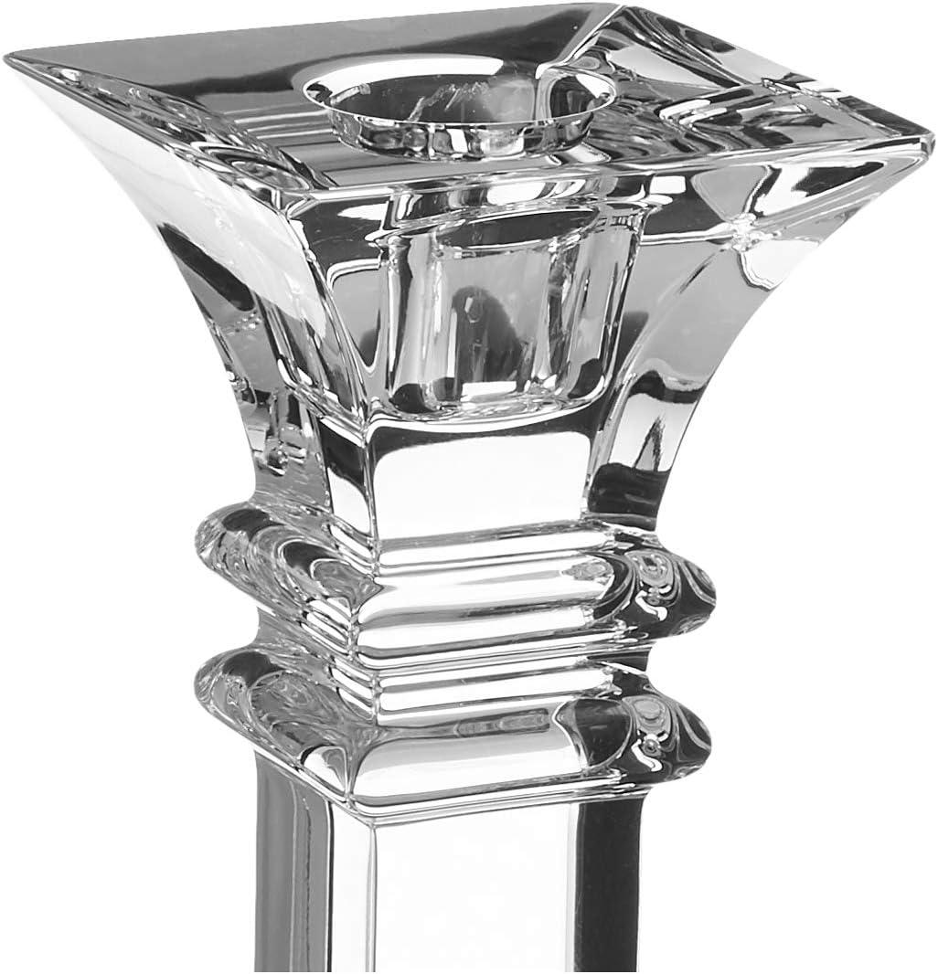 Marquis by Waterford Treviso 2 Piece Crystal Tabletop Candlestick Set (Set of 2)