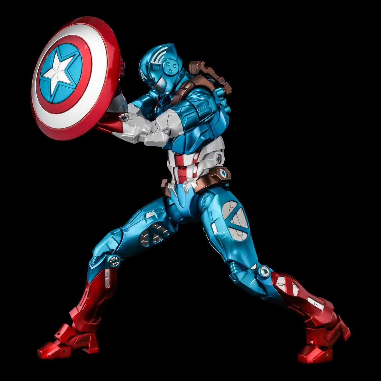 Marvel Captain America Collectible Action Figure (Fighting Armor)