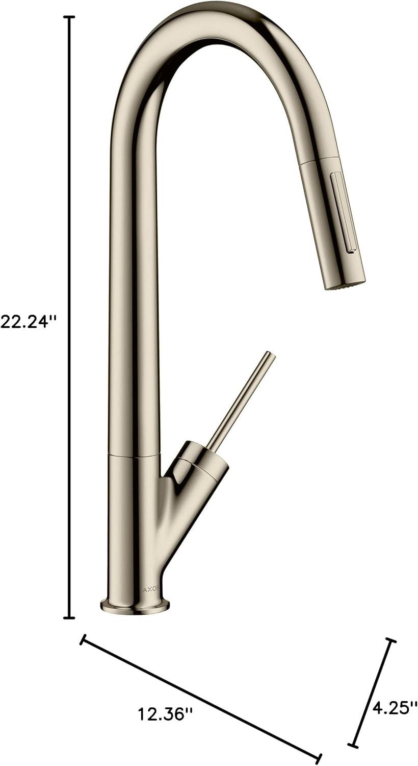 AXOR Starck Pull Down Kitchen Faucet