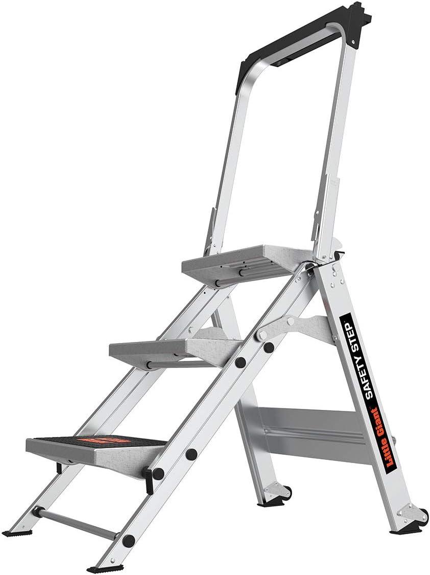 Little Giant Safety Step 3-Step Type 1A Aluminum Step Stool