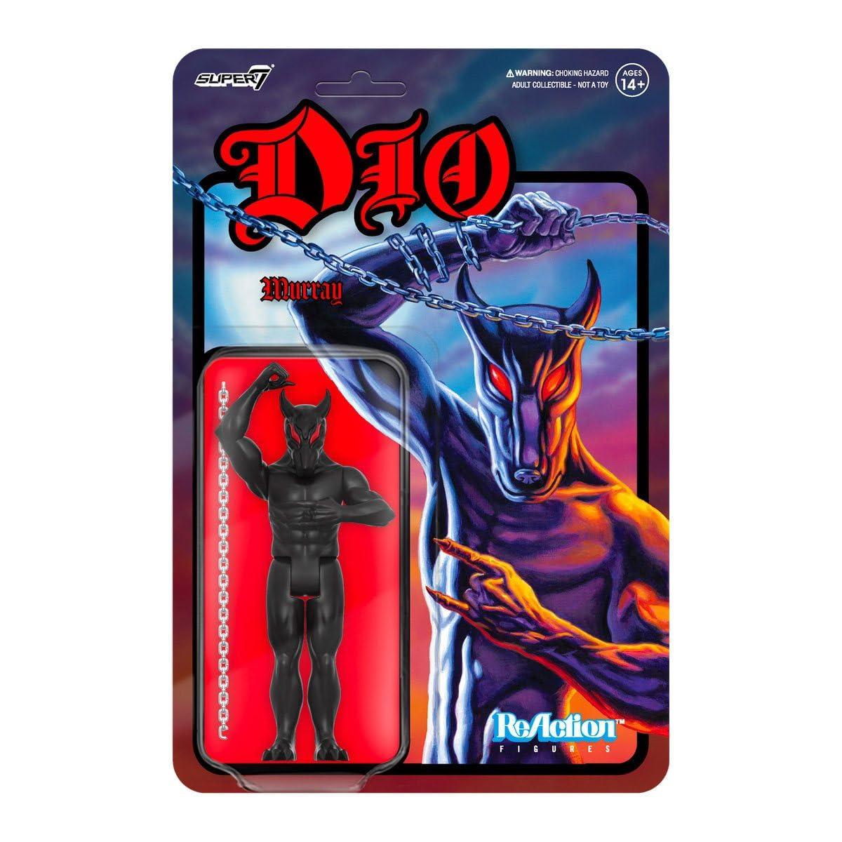 Super7 Dio Murray - 3.75" Ronnie James Dio Action Figure with Accessory Heavy Metal Collectibles and Retro Toys