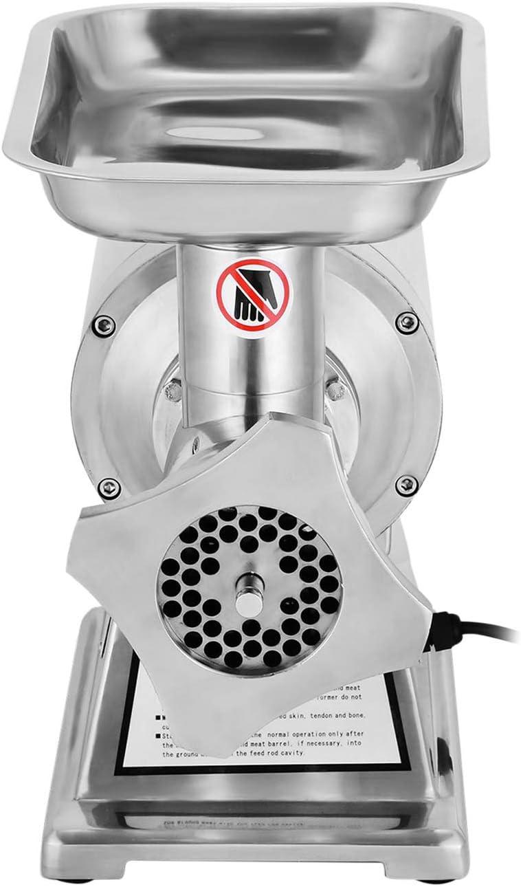 GorillaRock Meat Grinder Commercial | Electric Minced Meat Maker | Stainless Steel Meat Chopper | 250 kg (550 lbs) p/h | 110V