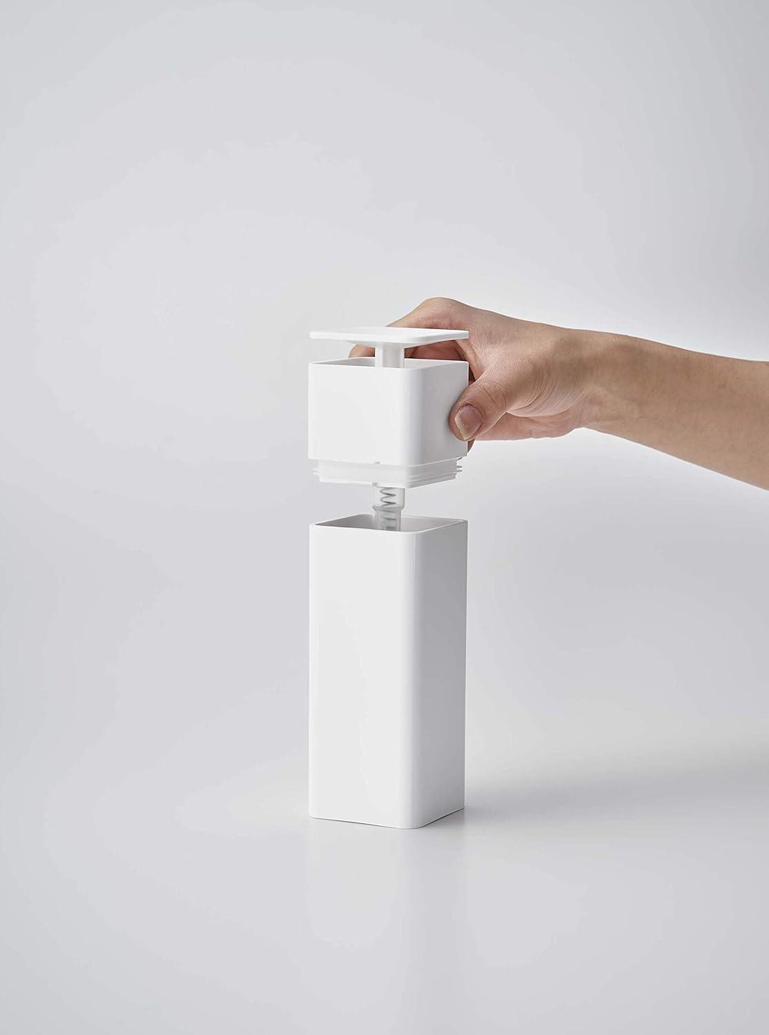 Yamazaki Home One Handed Dispenser, Plastic, 8.5 fluid oz.