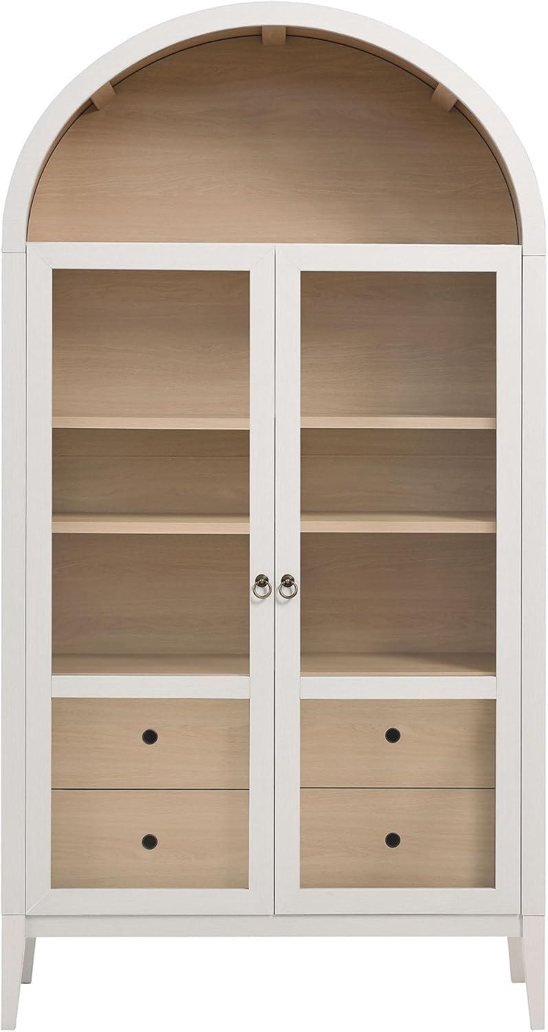 Modway Nolan 74" Tall Arched Storage Display Cabinet