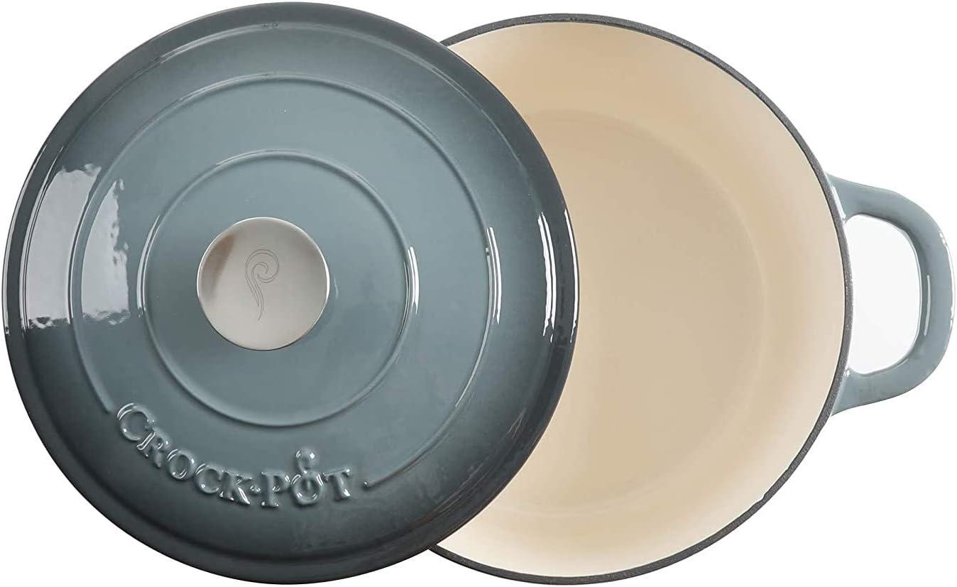 Crock-pot Artisan Cast Iron Round Dutch Oven