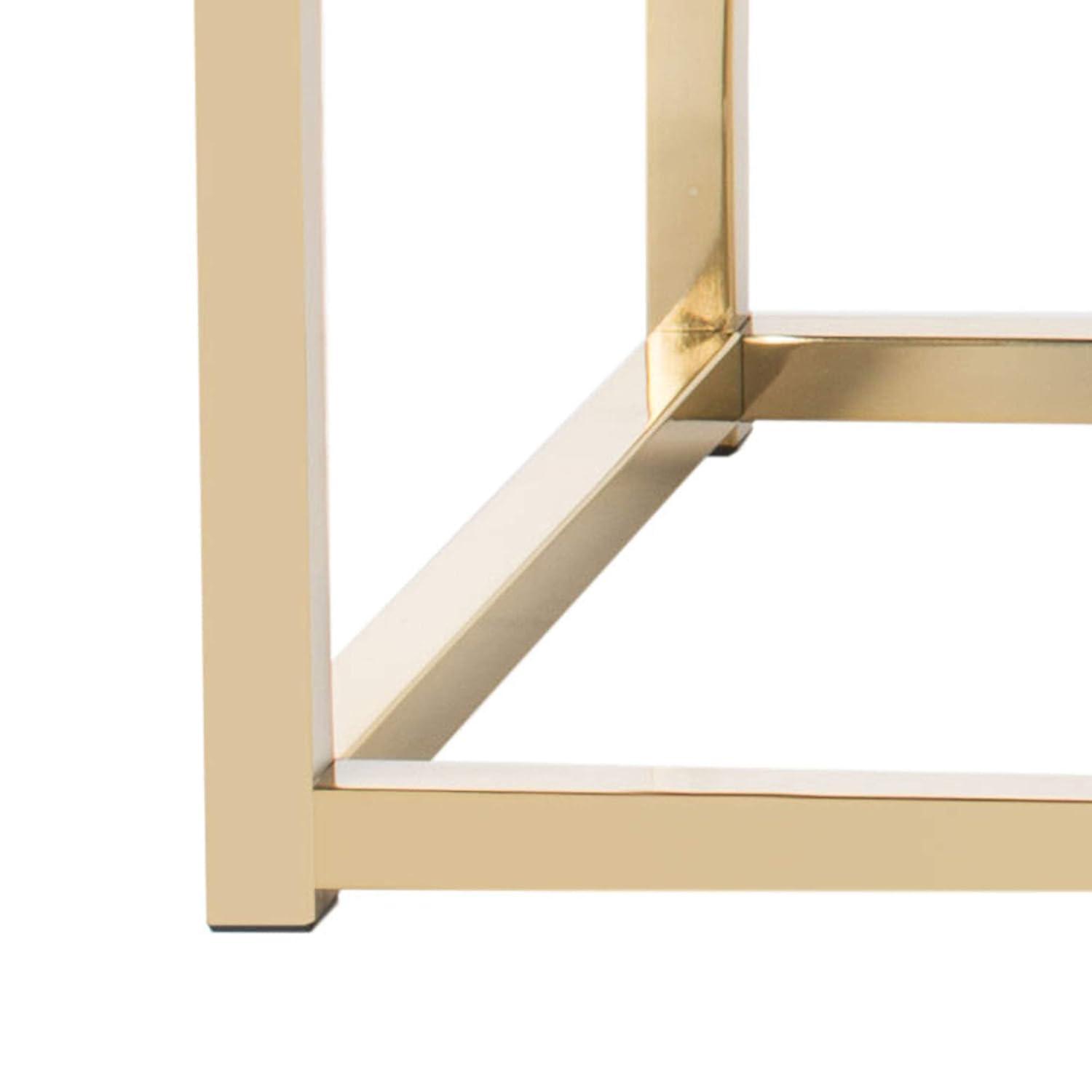 Reynolds Bench - FOX6225 - Grey/Brass - Safavieh Couture