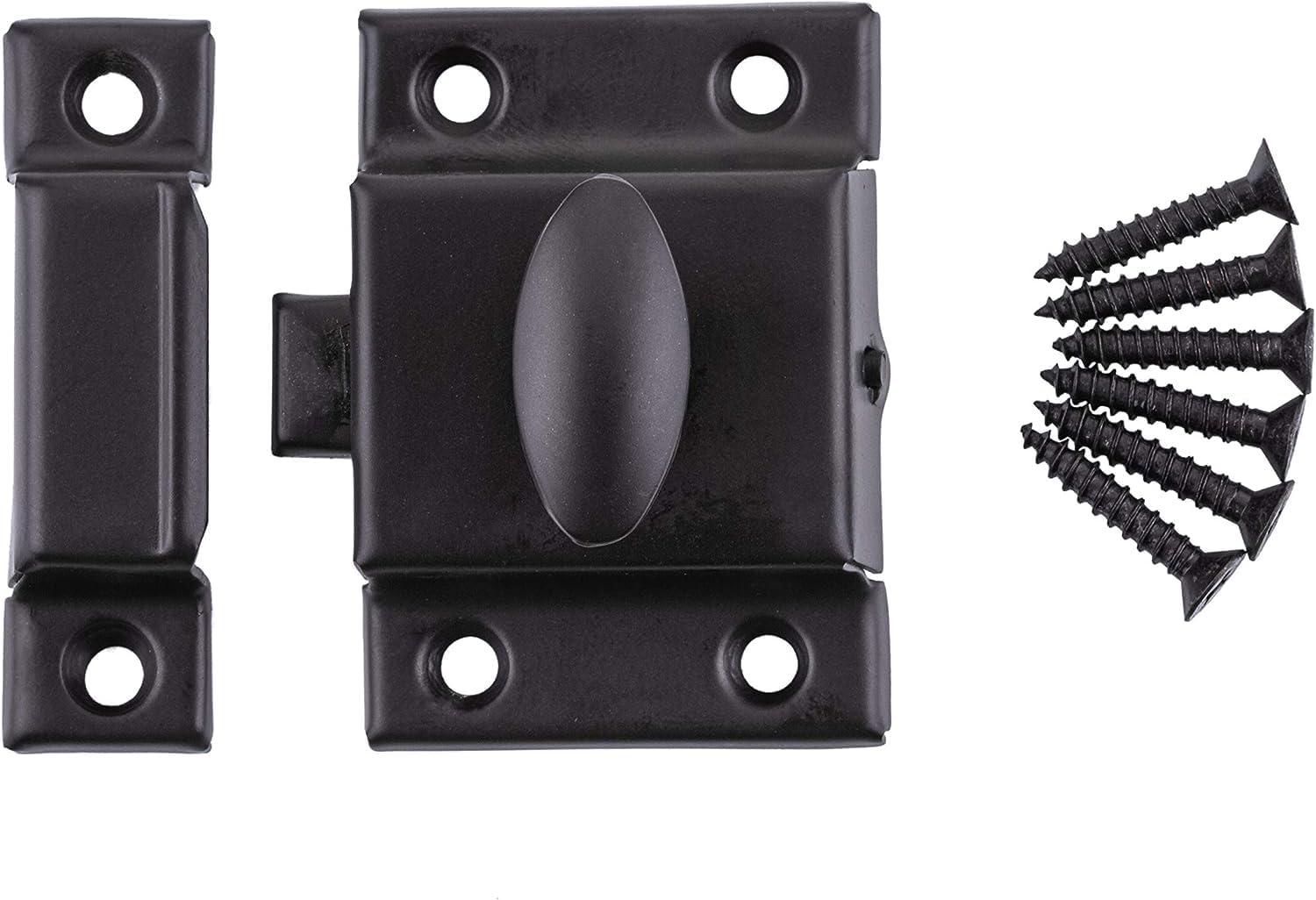 Large Oil Rubbed Bronze Cabinet Door Latch