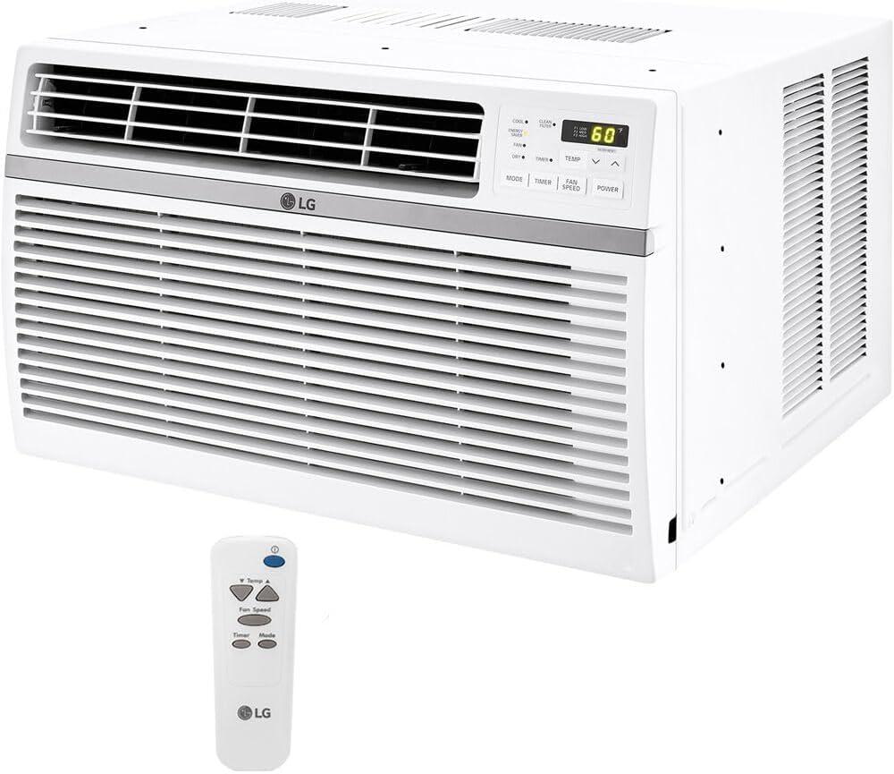 8,000 BTU Window Air Conditioner with Remote